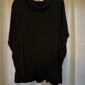 LOFT Black Cowl Neck Sweater